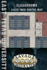 Savage Worlds Classroom/Housing East Texas University RPG Map S2P