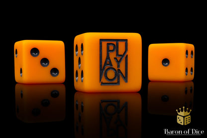 Play On Tabletop | Official Dice Series | Orange