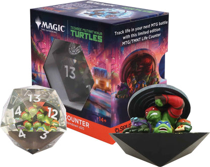 Sirius Dice - Teenage Mutant Ninja Turtles 55mm d20 Spindown Life Counter
