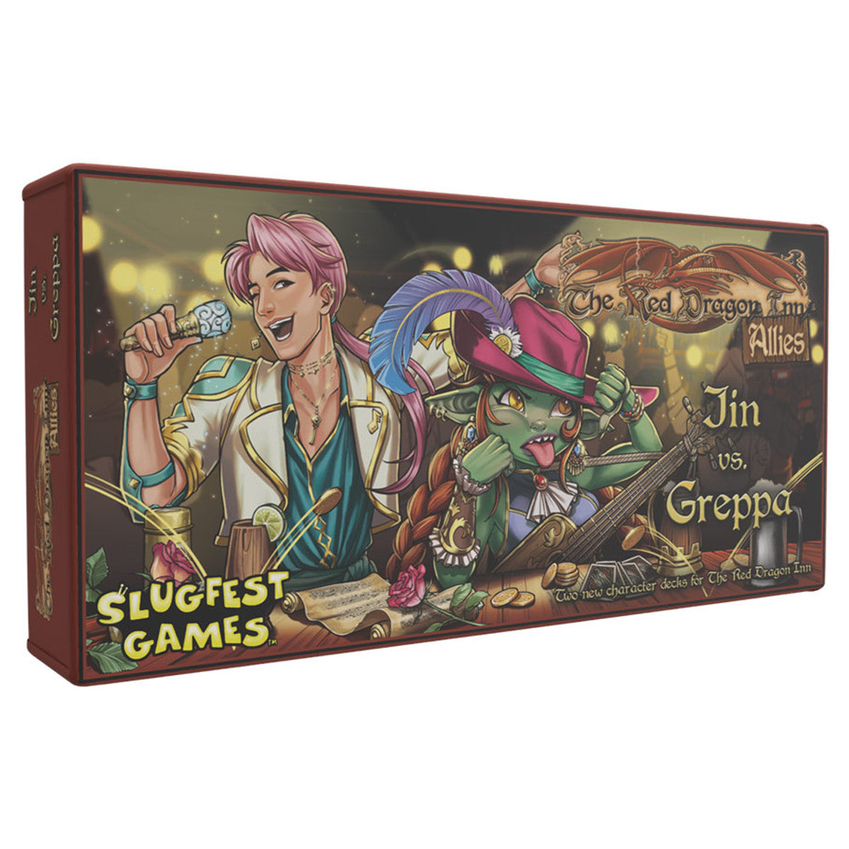 The Red Dragon Inn Allies: Jin vs Greppa - 2-Character Expansion