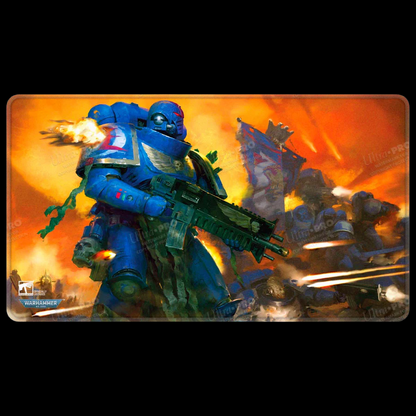 Space Marines Playmat – Warhammer 40k Gaming Mat by Revenant Foundry