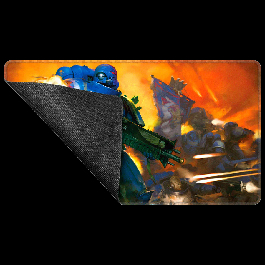 Space Marines Playmat – Warhammer 40k Gaming Mat by Revenant Foundry