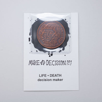 Life/Death Decision Maker Copper Coin