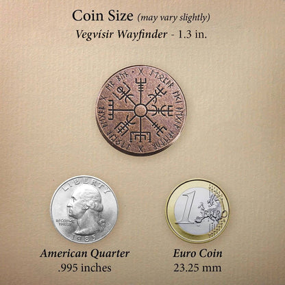 Vegvisir Wayfinder Coin - Bronze