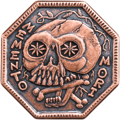 Memento Mori / Memento Vivere Reminder Coin