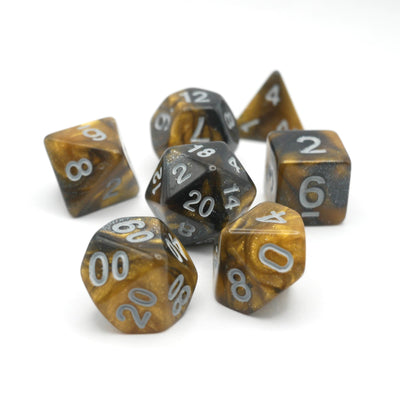 Saharan Dream - 7 Piece DnD Dice Set | Acrylic RPG Gaming Dice