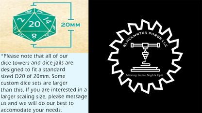 Fey Stalker Mountain Lion 3D Printed Dice Tower by Kim Bolt - Fate's End Fey Moon Collection - Channel Primal Precision!