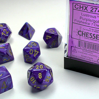 Chessex: Polyhedral Lustrous Dice sets