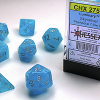 Chessex: Polyhedral Luminary Dice sets