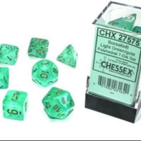 Chessex: Polyhedral Borealis Dice sets