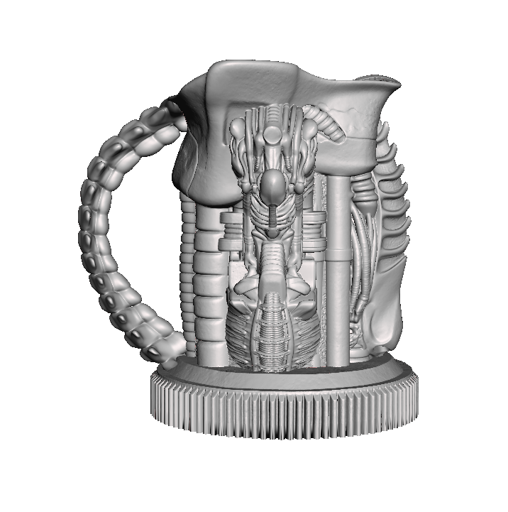 Alien Mug (Handle Version)