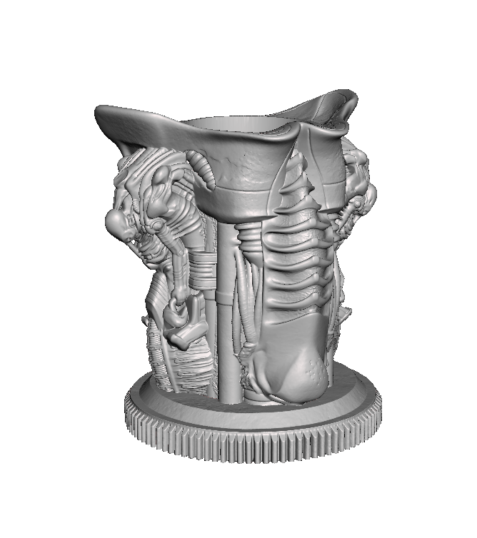 Alien Mug (No Handle Version)