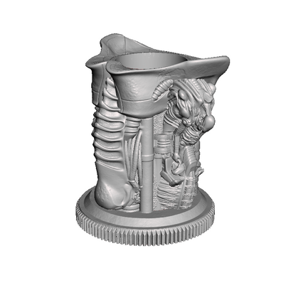 Alien Mug (No Handle Version)
