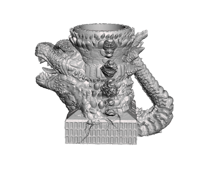 Godzilla Mug (Handle Version)