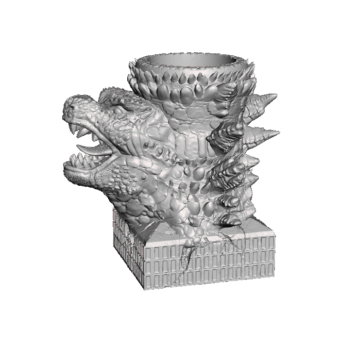 Godzilla Mug (No Handle Version)