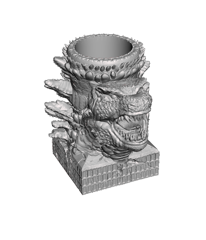 Godzilla Mug (No Handle Version)