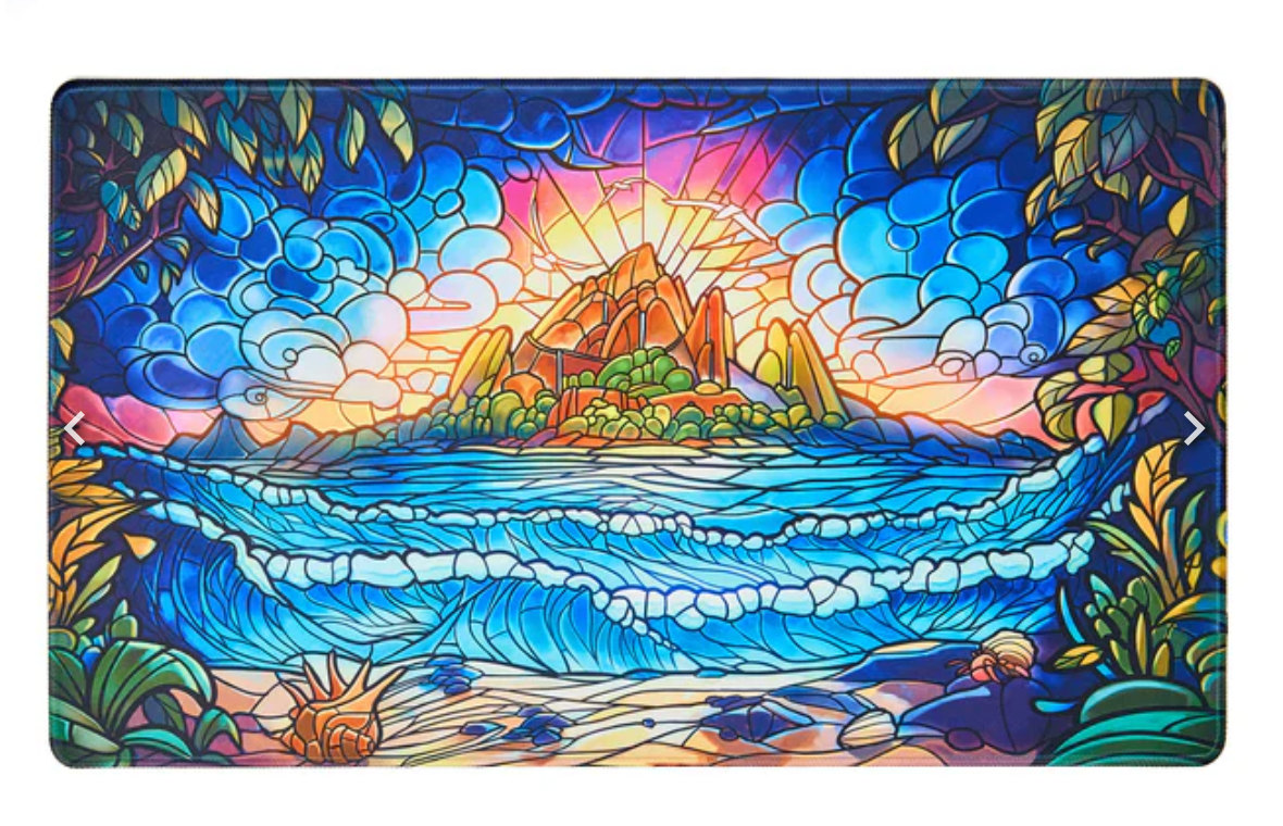 Standard Playmat 24" x 14" Stitched Edge | Premium TCG Play Surface