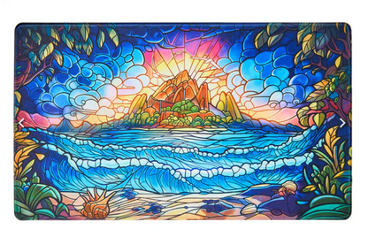 Standard Playmat 24" x 14" Stitched Edge | Premium TCG Play Surface