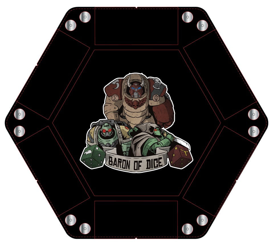 Grim and Brutal | Premium Dice Tray