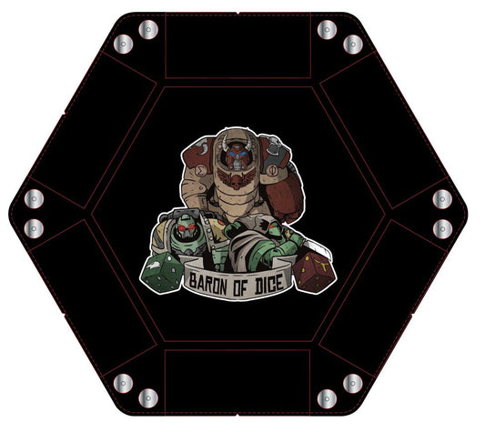 Grim and Brutal | Premium Dice Tray
