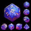 Blue Enchantress RPG Dice Set | 7-Piece Polyhedral Dice for TTRPGs