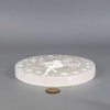 Selenite Crystal Forest Fairy Charging Plate Carved