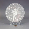 Selenite Crystal Forest Fairy Charging Plate Carved