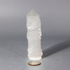 Selenite Shungite Crystal CNC Carved Dragon Tower Art