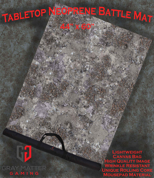 Shattered City - Neoprene Battle Mat with Bag
