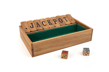Shut the Box Game – Dice Strategy & Math Game for 1–4 Players