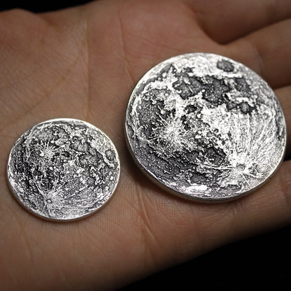 Silver Supermoon 1 oz Coin - Large 1.5"
