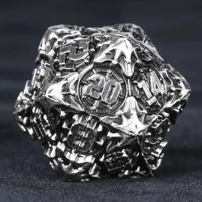 DND Dice - Steampunk Pirate Metal Dice Set