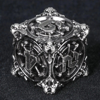 DND Dice - Steampunk Pirate Metal Dice Set