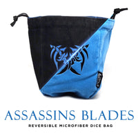 Assassin's Blades Reversible Microfiber Self-Standing Large Dice Bag