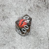 Smaug's Eye |  7 Piece Moving Eye DnD Dice Set | Acrylic RPG Gaming Dice