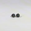 Sneak Attack D20 Sterling Silver Stud Earrings - Rogue Dice Jewelry
