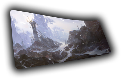 "Snow Squall" — Epic Desk Originals Deskmat