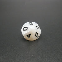 Snowy Owl - 7 Piece DnD Dice Set | Acrylic RPG Gaming Dice