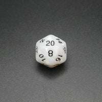 Snowy Owl - 7 Piece DnD Dice Set | Acrylic RPG Gaming Dice