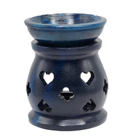 Blue Soapstone Aroma Lamp