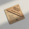 Square Leather Bookmarks