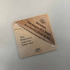 Square Leather Bookmarks