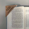 Square Leather Bookmarks