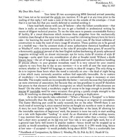 The Spirit of Revision - Lovecraft's Letters to Zealia Brown Reed Bishop