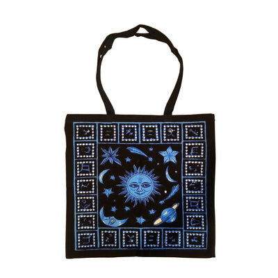 Zodiac Stars Tote Bag 18x18
