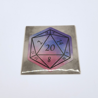 Detect Magic Nat 20 D20 Sticker