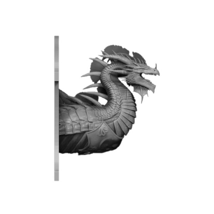 Supreme Dragon God Wall-Mountable Bust