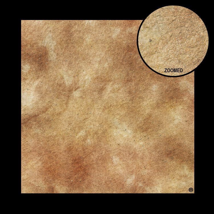 Swallowing Sand Desert Play Mat - Premium Tabletop Wargaming Surface by Mats by Mars