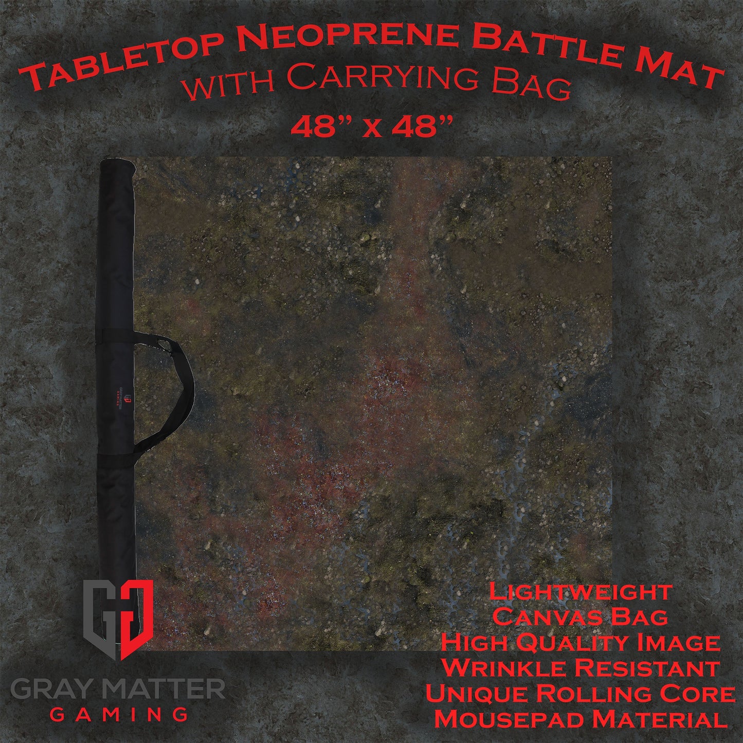 Boggy Swamp - Neoprene Battle Mat