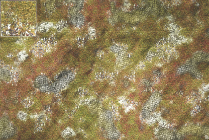 Mats by Mars: Abandoned City Tabletop Wargaming Play Mat